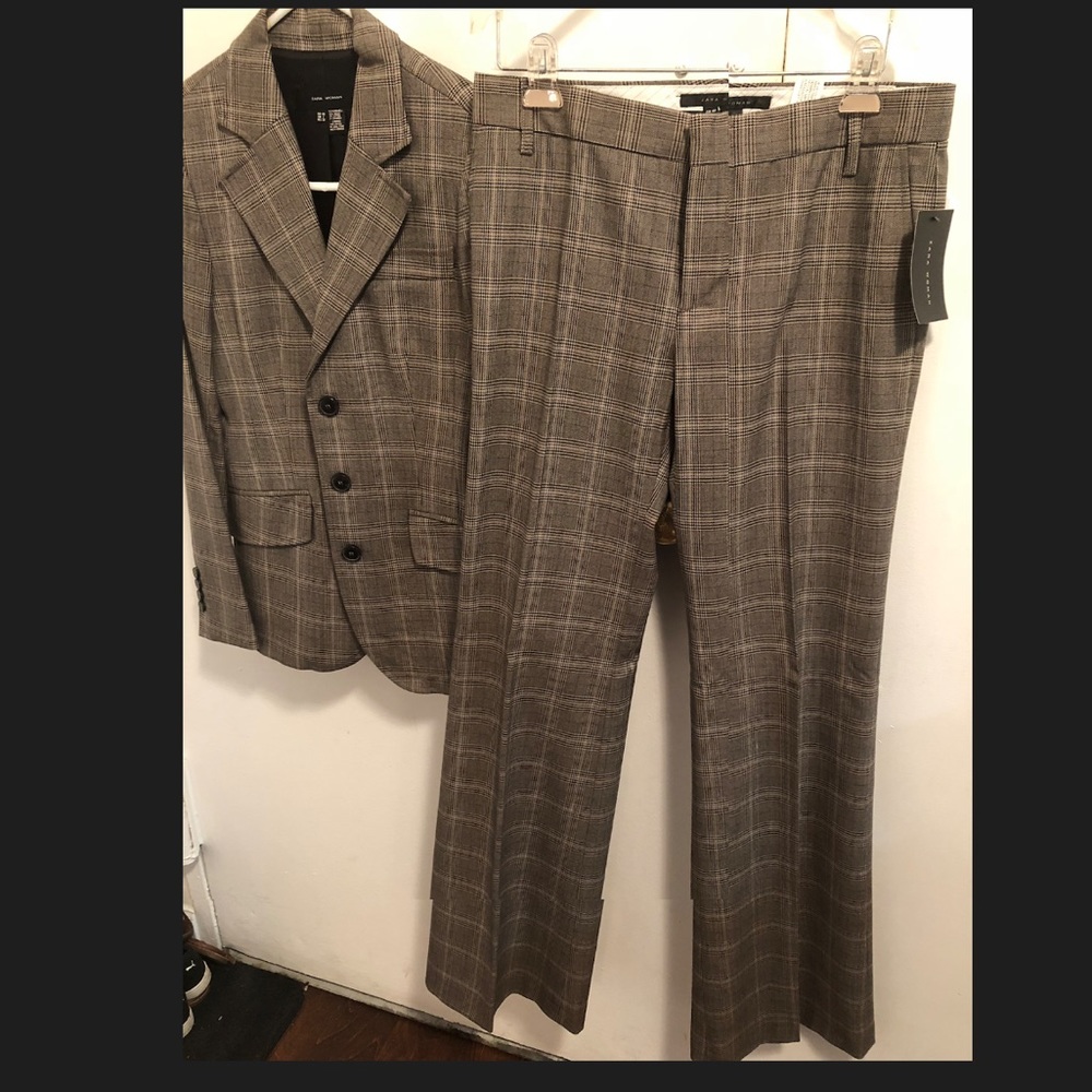 NWT Zara Woman pant suit size 8
